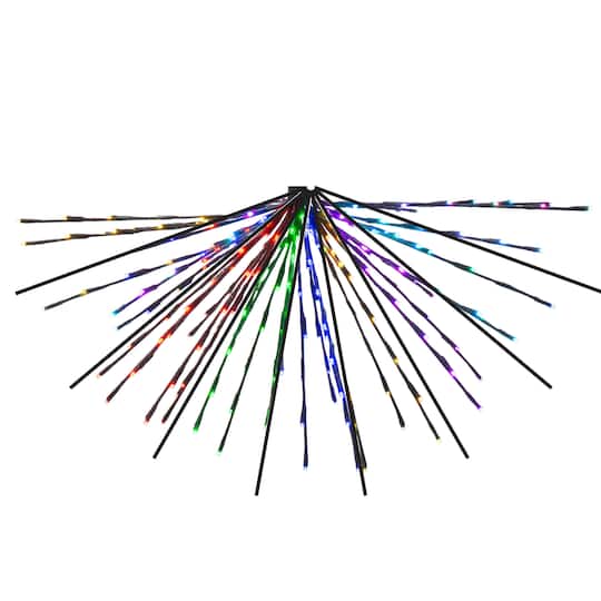 Vickerman 240ct. Black RGB-Warm White LED Starburst Light | 32" | Michaels®